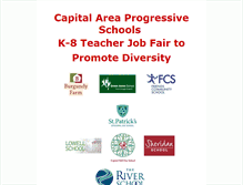 Tablet Screenshot of k8progressiveschools.org